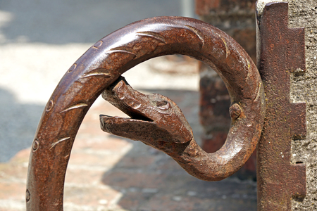 decorative wrought ironの写真素材