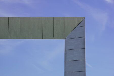 modern structure detail