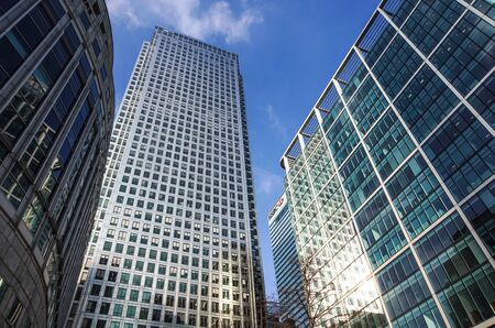 London, Uk - 6th April 2017 : HSBC bank HQ in the city of London. HSBC is one of the UKs largest retail and investment banks.のeditorial素材