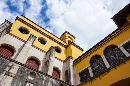 Wide angle View of the roof of Rome, Italyの写真素材