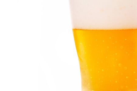 Close up image of beer glasses.の写真素材