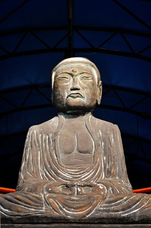 Statue of sitting Buddhaの写真素材
