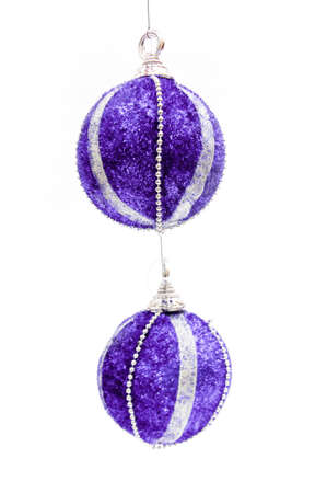 Christmas tree balls, beautiful New year decoration.の写真素材