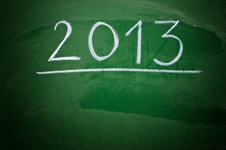 Happy new 2013th year, next year conceptual image.の写真素材