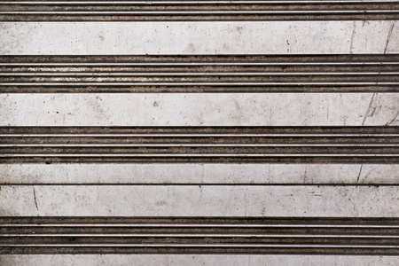Dirty obsolete metal texture, metallic trim front detailの写真素材