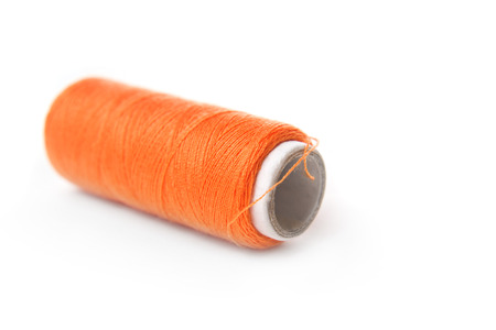 Sewing thread. Rolls of cotton used for sewing.