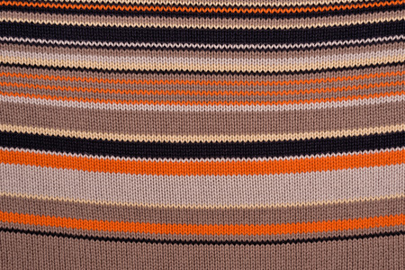 Woolen Sweater Cardigan knitted pattern texture as clothing background.の写真素材