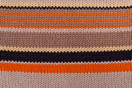 Woolen Sweater Cardigan knitted pattern texture as clothing background.の写真素材