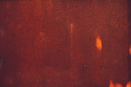 Corroded metal surface, abstract grunge metallic material texture as background