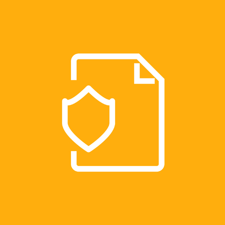 File and Document vector Iconのイラスト素材