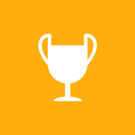 competition cup icon, stock vector, eps10.のイラスト素材
