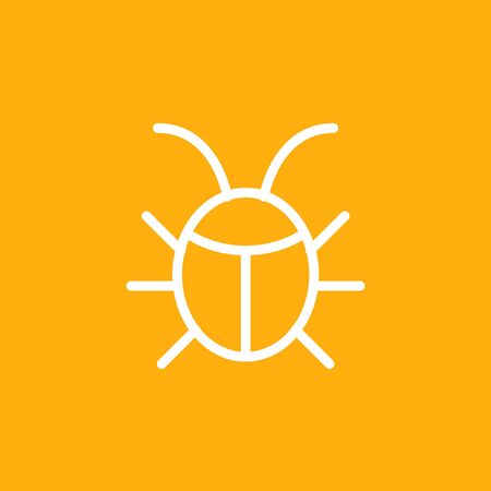 Beetle icon. Eps10.のイラスト素材