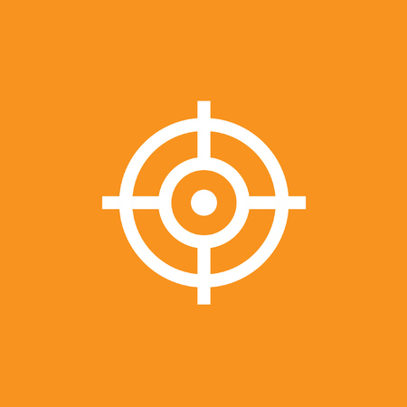 Target, Aim, Accuracy, Success icon,  stock vector, eps10.のイラスト素材