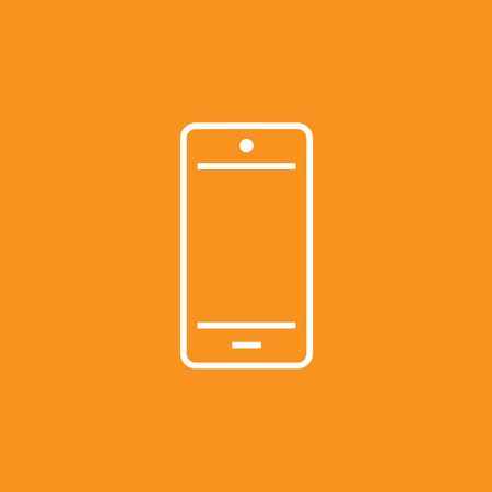 mobile phone vector illustration, eps10.のイラスト素材