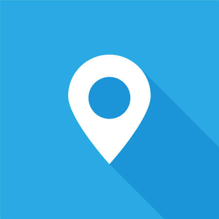 Map pointer iconのイラスト素材