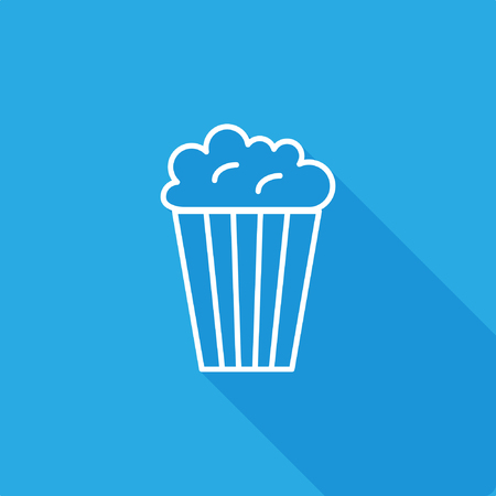 Popcorn icon vector illustrationのイラスト素材
