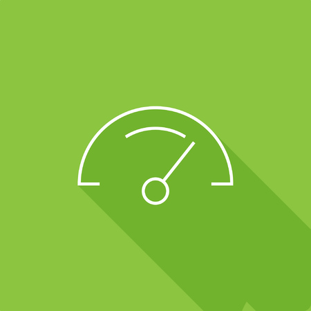 Speedometer icon, stock vector, eps10.のイラスト素材