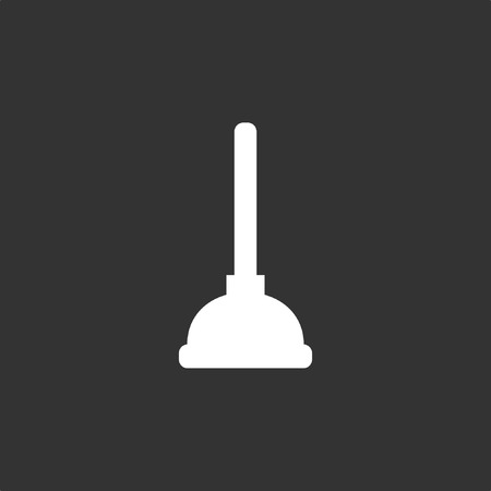 plunger icon, stock vector, eps10.のイラスト素材