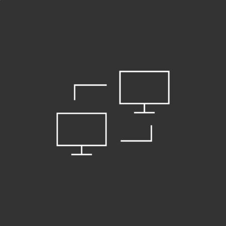 Connection, Internet Icon, Vector Illustration, EPS10.のイラスト素材