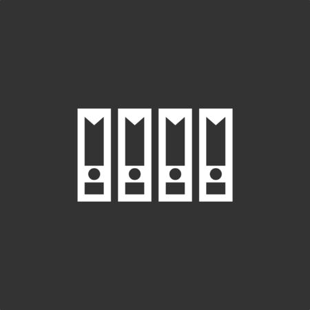 Archive Icon, Stock Vector Illustration, EPS10.のイラスト素材