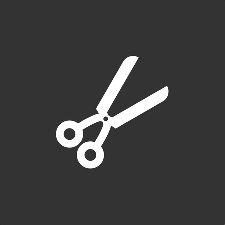 Scissors Icon, Stock Vector Illustration, EPS10.のイラスト素材
