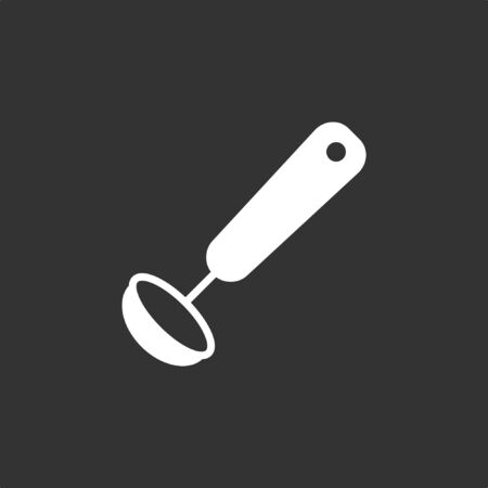 Kitchen ladle icon, Stock Vector Illustration, EPS10.のイラスト素材