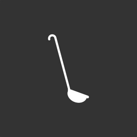 Kitchen ladle icon, Stock Vector Illustration, EPS10.のイラスト素材