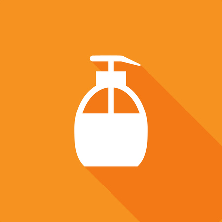 Liquid soap Icon, stock vector illustrationのイラスト素材