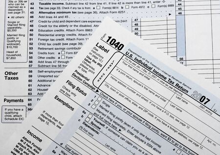 IRS Tax Return Forms