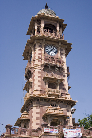 Jodhpur Clock Tower in the city of Jodhpur in the Rajasthan region of Indiaのeditorial素材