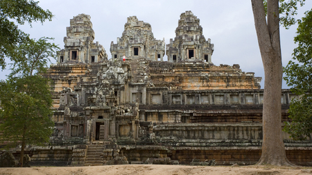 Angkor Wat in Cambodia. Angkor is a UNESCO World Heritage Site.のeditorial素材