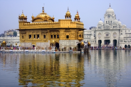Golden Temple of Amritsar in the Punjab region of northern India.のeditorial素材