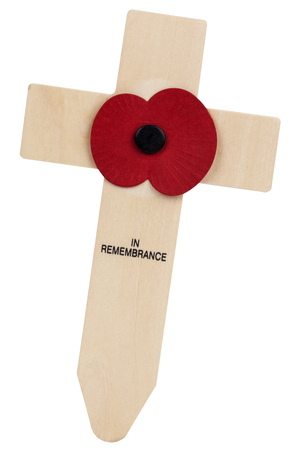 Isolated - Remembrance Day (also Poppy Day or Armistice Day) is a memorial day observed in Commonwealth countries since the end of World War One to remember members of the armed forces who have died in the line of duty. The remembrance poppy is especiallyのeditorial素材