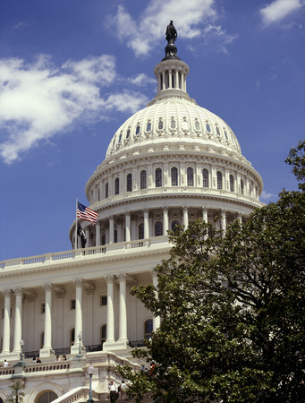 The Capitol Building in Washington DC in the United States of Americaのeditorial素材