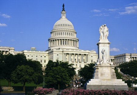 The Capitol Building in Washington DC in the United States of Americaのeditorial素材
