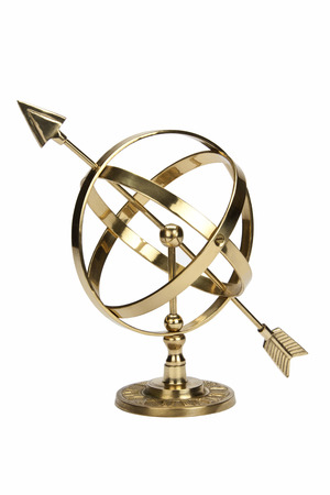 Armillary Sphere or Armilla - a celestial globe consisting of  