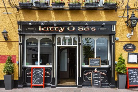 The famous Kitty O Se's Bar and Grill in the town of Kinsale in the Republic of Ireland.