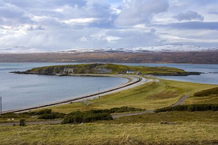 Ard Neakie Lime Kilns on the peninsula at Loch Eriboll on the north coast of  Scotland.