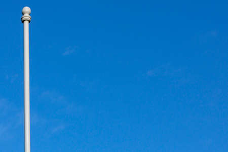 Empty flagpole ready to add a flag to.の写真素材