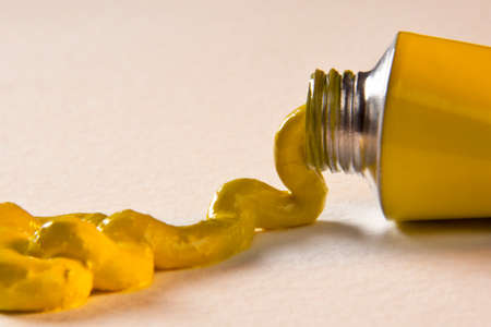 Artists oil paints - a type of slow-drying paint that consists of particles of pigment suspended in...