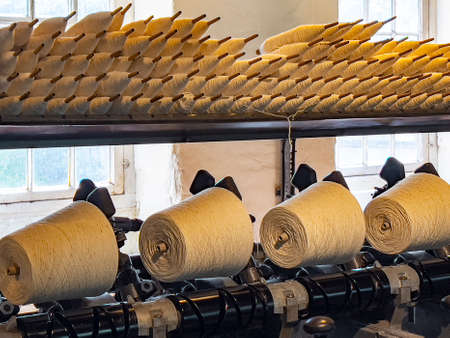 Quarry Bank Mill (also known as Styal Mill) in Styal, Cheshire, in northwest England. It is one of the best preserved textile factories of the Industrial Revolution. Quarry Bank Mill was established by Samuel Greg and dates from 1784.のeditorial素材