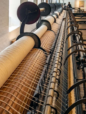 Quarry Bank Mill (also known as Styal Mill) in Styal, Cheshire, in northwest England. It is one of the best preserved textile factories of the Industrial Revolution. Quarry Bank Mill was established by Samuel Greg and dates from 1784.のeditorial素材