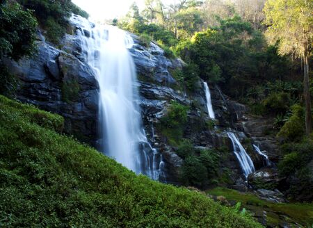 Waterfall of Chang Mai Thailandの写真素材