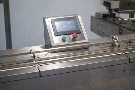 Fully automated assembly line production line equipment for food processing plantsの写真素材