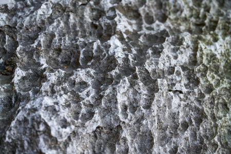 Close-up of natural cave in Chuanshan Scenic Spot in Guilin, Guangxi, China