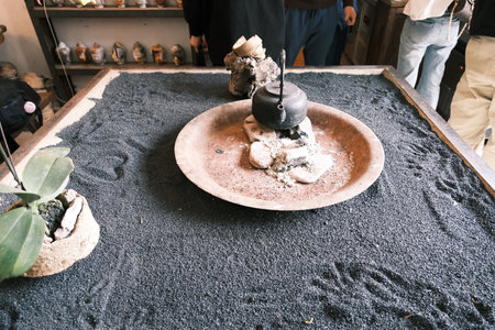 Various ceramic utensils and ornaments made in Jingdezhen, Jiangxi, Chinaの写真素材
