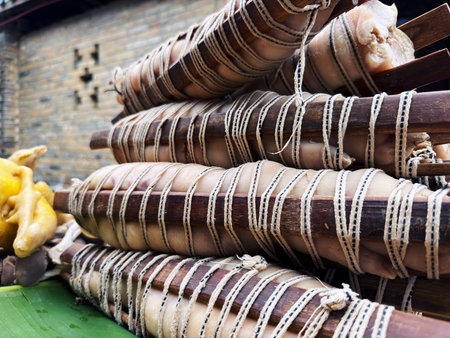 Bobai, Guangxi, China: Abundant Bobai Cut Pork Trottersの写真素材