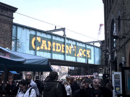 Camden Lock Awesome Place to Hangの素材