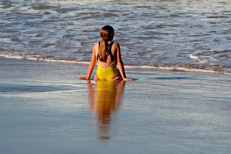 Girl on Beach