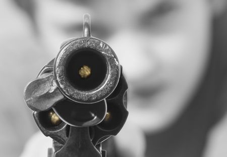 Staring down a loaded gun